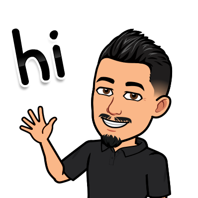 Image of my Bitmoji in snapchat